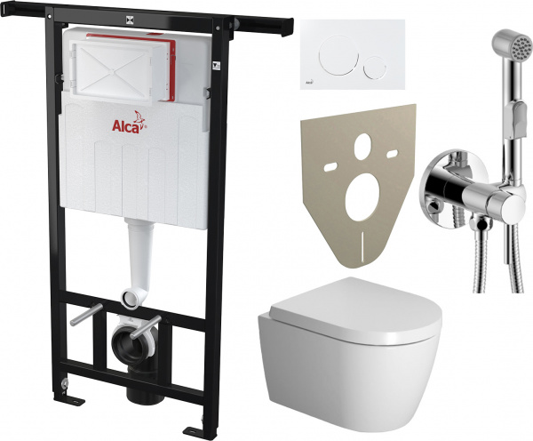 �������� ������ ��������� Duravit ME by Starck 2530090000 + ������� ����������� ��� �������� AlcaPlast Jadromodul AM102/1120 � �������, ������������� � ������������� �����