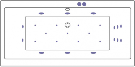 ��������� ����� Excellent Pryzmat Lux WAEX.PRL17.ULTRA 170x80