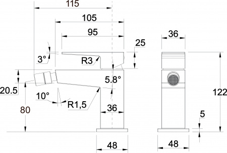 ��������� Omnires Fresh FR7120MCR ��� ����, ����