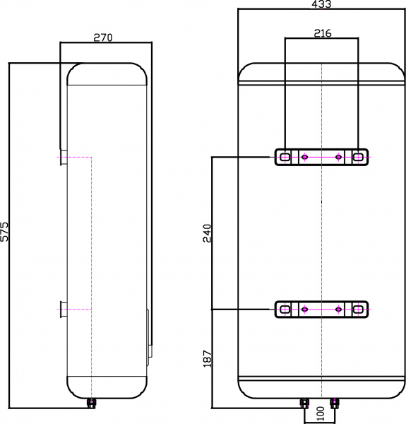 ��������������� Electrolux EWH 30 Royal Silver