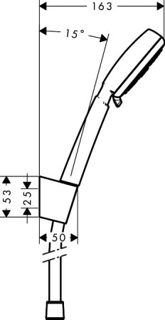 ������� �������� Hansgrohe Crometta 100 Vario 1,60 �