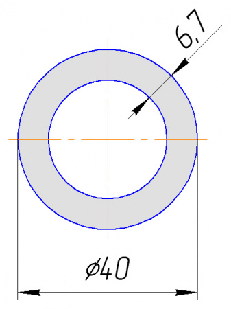 ����� ���������������� Kalde PN20 40�6,7 (������: 4 �)