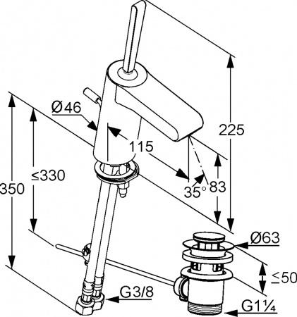 ��������� Kludi O-CEAN 383450510 ��� ��������