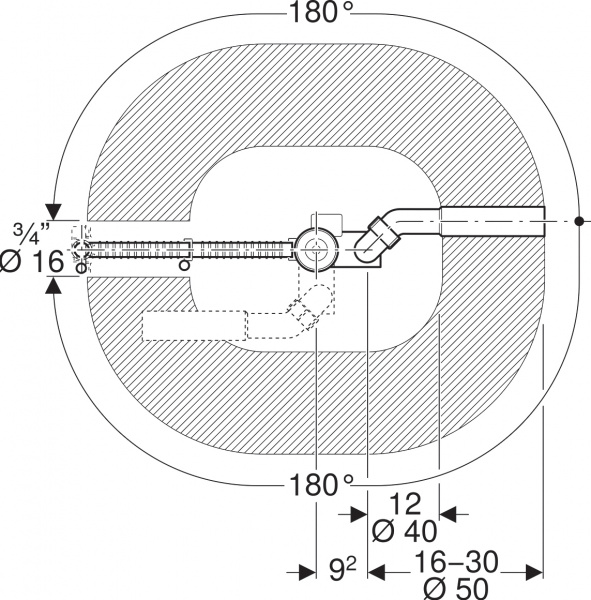 ����-������� Geberit 150.711.21.1 � �������� ����