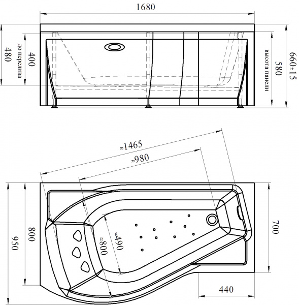 ��������� ����� Radomir Vannesa Massage ������� 2-75-2-1-0-209 170�95, � �������������, �������� � �������, �������, L