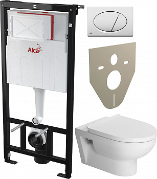 �������� ������ ��������� Duravit DuraStyle 45620900A1 ������������ + ������� ����������� ��� �������� AlcaPlast Sadromodul AM101/1120-001 � ����� ������� � �������������