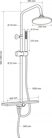 ������� ������ Aquanet Pragmatic AF430-70-R-C