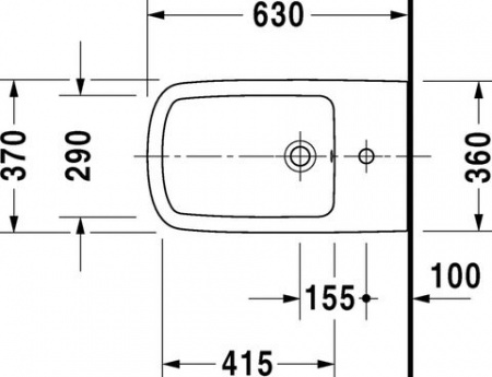 ���� ��������� Duravit DuraStyle 228310