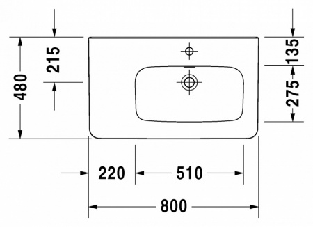 �������� Duravit DuraStyle 232680