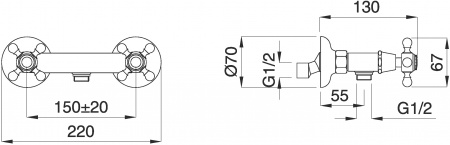 ��������� Migliore Revival ML.REV-446.CR ��� ����, ����