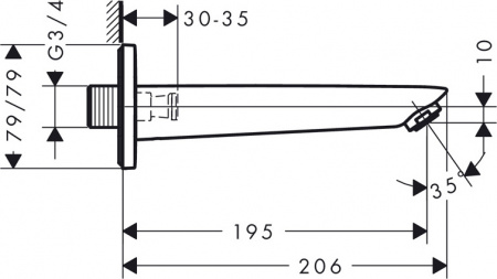 ����� Hansgrohe Logis 71410000 ��� �����