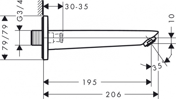 ����� Hansgrohe Logis 71410000 ��� �����