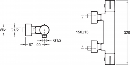 ��������� Jacob Delafon Toobi E8991-CP ��� ����