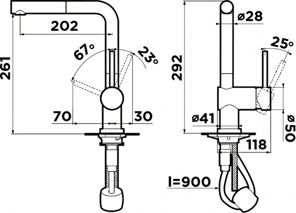 ��������� Omoikiri Akashi 4994263 ��� �������� �����