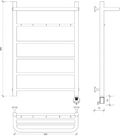 ����������������� ������������� Secado ������ 1 ��� 80�50, ����, R