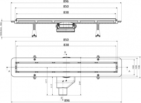   Pestan Confluo Frameless Line 850 gold