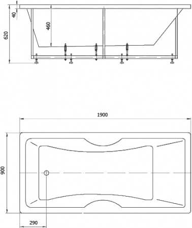 ��������� ����� ������� ������ FEN190-0000078 190x90 ���� �����, � ����������� �������