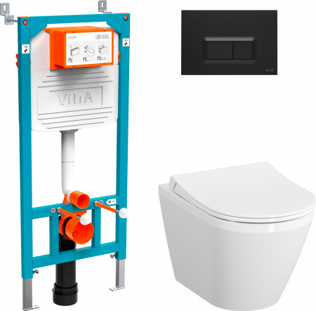 ��������  ������� ����������� VitrA 800-2014 � ������� �����, ������ + ���� ��� ������� ���������� VitrA Integra 7040B003-0075 + ������-������� VitrA 110-003-019