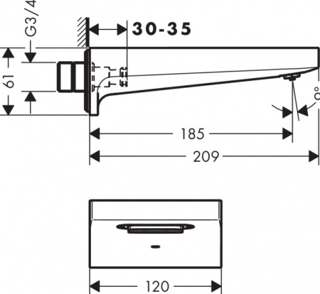 ����� Hansgrohe Metropol 32543000 ��� �����