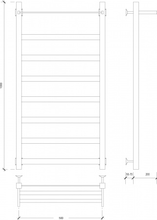 ����������������� ������� Secado ������ 1 �� 100x50, ������ �������