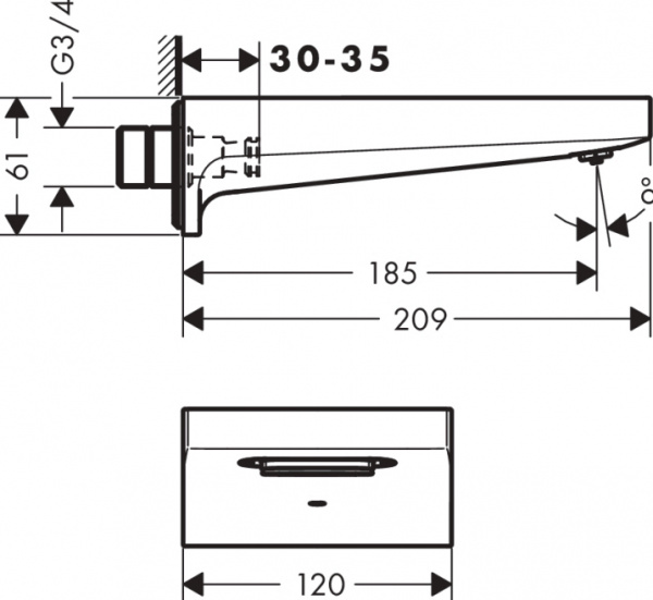 ����� Hansgrohe Metropol 32543000 ��� �����