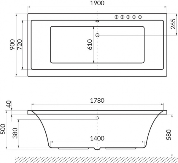 ��������� ����� Excellent Pryzmat WAEX.PRY19.RELAX 190x90