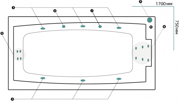 ��������� ����� Marka One Aelita 01��1775������ �������+, 170�75