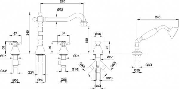 ��������� Migliore Revival ML.REV-480.DO �� ���� �����, ������