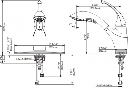 ��������� Kraus KPF-2210ORB ��� �������� �����