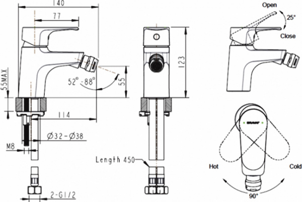 ��������� Bravat Alfa F3120178CP ��� ����