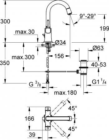 ��������� Grohe Grandera 21107IG0 ��� ��������