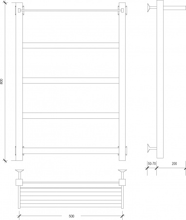 ����������������� ������� Secado ������� 1 �� 80x50, ������ �������