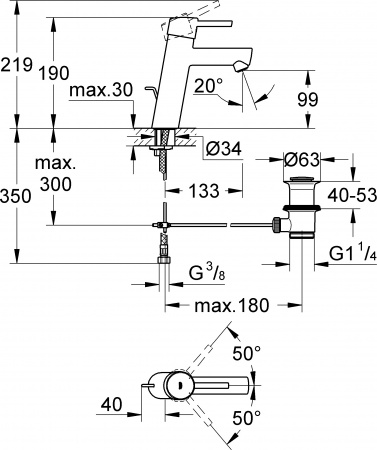 ��������� Grohe Concetto 23450001 ��� ��������
