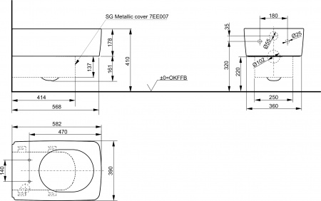 ������ ��������� Toto SG CW512YR � ����������� ������������ �������