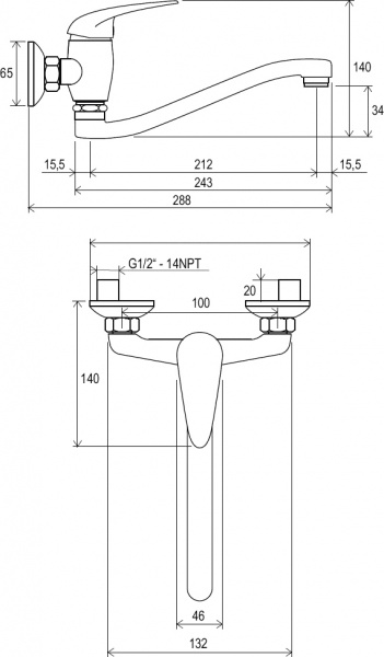 ��������� Ravak Suzan SN 041.00/100 ��� ��������