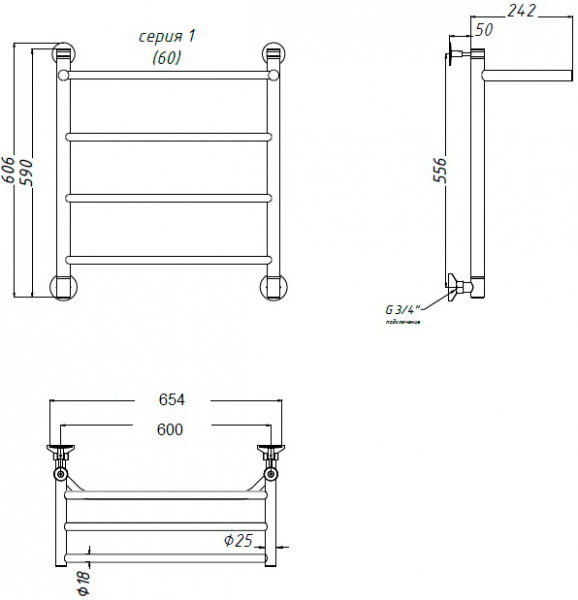 ����������������� ������� ������ ����� �� 1 � ��4 60x60, � ������