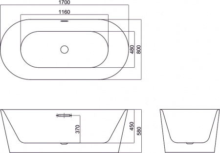 ��������� ����� Black&White Swan SB103 170x80