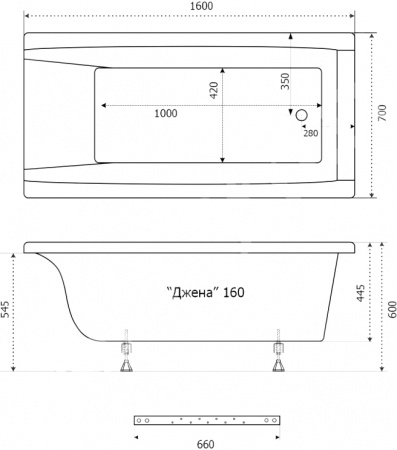 ��������� ����� Triton ����� 160x70
