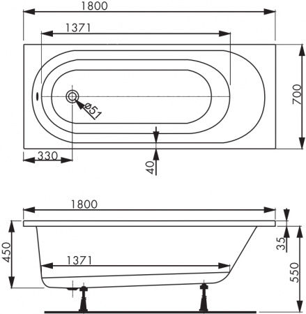 ��������� ����� Vagnerplast Kasandra 180�70