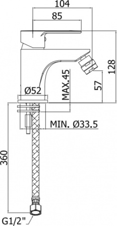 ��������� Paffoni BLU BLU135CR ��� ����