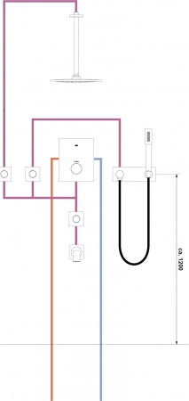 ��������� ��� �������� ���� Grohe Rainshower 28497000