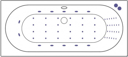 ��������� ����� Excellent Oceana WAEX.OCE18.NANO 180x80