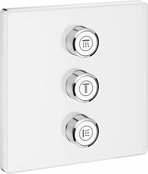 ������������� ������� Grohe Grohtherm SmartControl 29158LS0 �� ��� �����������, moon white
