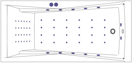��������� ����� Excellent Palace WAEX.PAL18.NANO 180x80