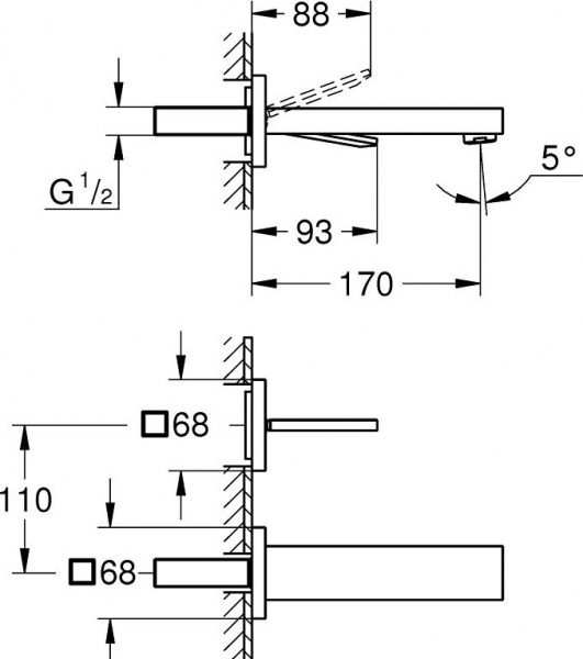 ��������� Grohe Eurocube Joy 19997000 ��� ��������