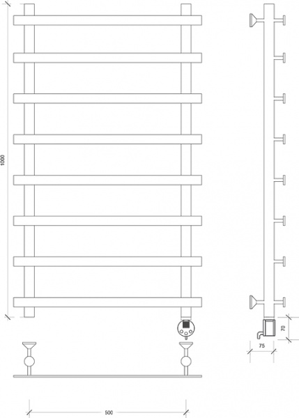 ����������������� ������������� Secado ������� 1 � 100�50, ����, L