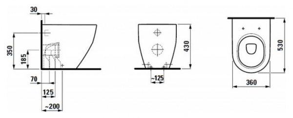 ������ ���������� Laufen Pro 8.2295.2.000.000.1