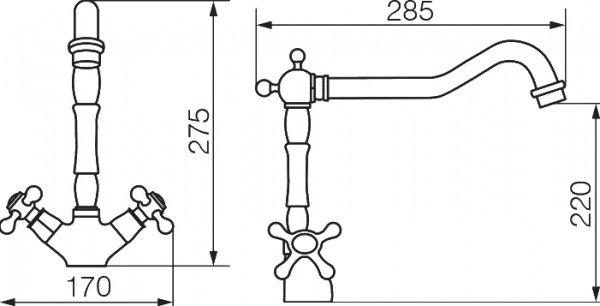 ��������� Veragio Agatha VR.AGT-3711.CR ��� ��������, ����
