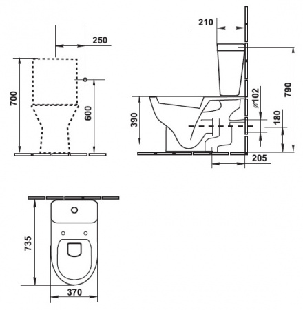 ������-�������	Villeroy & Boch Hommage 6662 10 R1 alpin