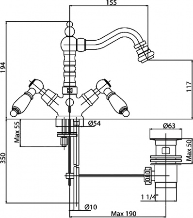 ��������� Cezares First FIRST-BS2-01-Bi ��� ����